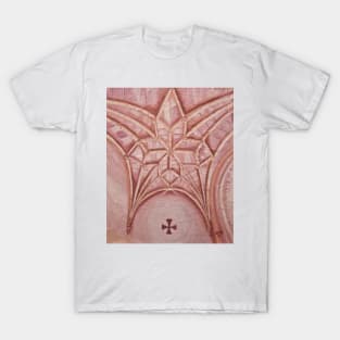 Cloister domes. Jeronimos Monastery T-Shirt